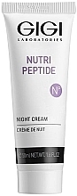 Düfte, Parfümerie und Kosmetik Regenerierende und feuchtigkeitsspendende Anti-Falten Nachtcreme mit Peptidkomplex - Gigi Nutri-Peptide Night Cream