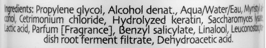 Regenerierendes Lamellenwasser für das Haar mit hydrolysiertem Keratin - Phytorelax Laboratories Keratin Plex Bond Restore Instant Effect Lamellar Water — Bild N2