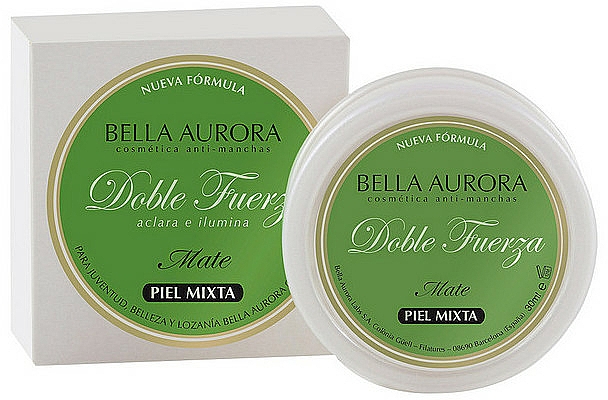 Gesichtscreme für Mischhaut - Bella Aurora Double Strength Anti-Stain Matte Cream — Bild N1