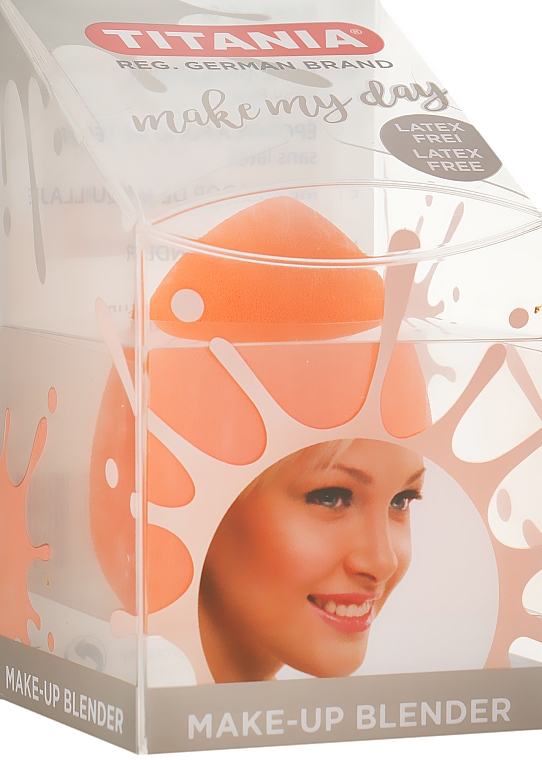 Make-up Schwamm latexfrei orange - Titania — Bild N2