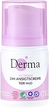 Düfte, Parfümerie und Kosmetik Bio Gesichtscreme für normale Haut - Derma Eco Woman 24H Face Cream Normal Skin