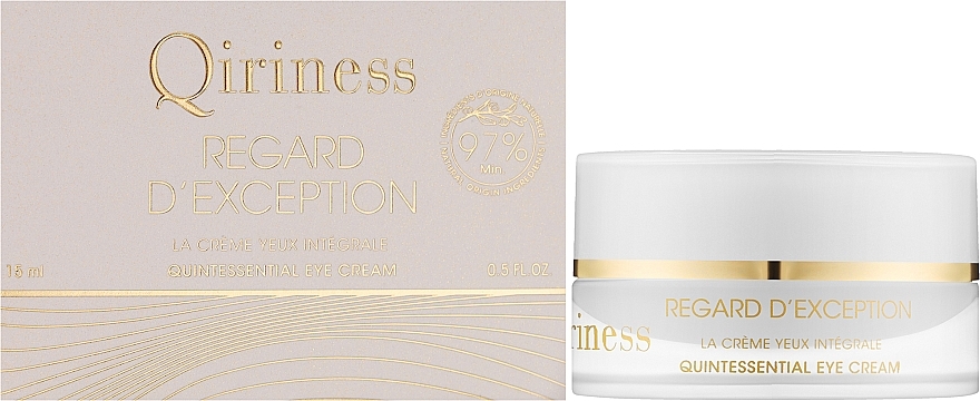 Augenpartiecreme - Qiriness Regard d'Exception Quintessential Eye Cream — Bild N2