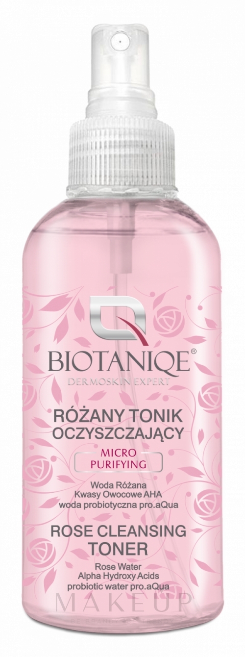 Gesichtsreinigungstoner - Biotaniqe Rose Cleansing Toner — Bild 150 ml