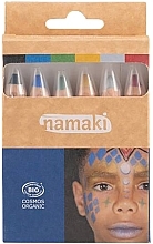 Gesichtsmalstiften-Set - Namaki Set Intergalactic Worlds Skin Colour Pencils (Gesichtsstift 6x2,1g)  — Bild N2