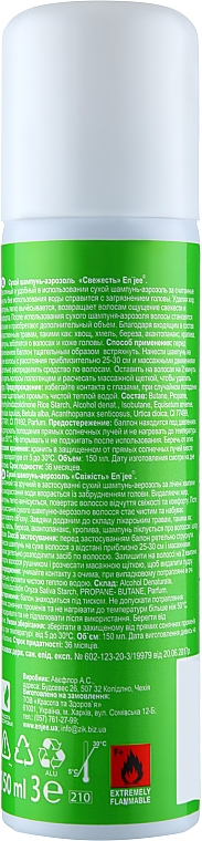 Erfrischendes Trockenshampoo - EnJee Dry Shampoo — Bild N2