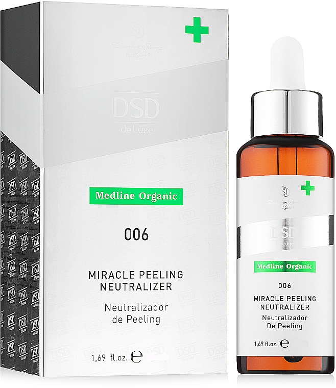 Kopfhautpeeling-Neutralisator № 006 - Simone DSD de Luxe Medline Organic Miracle Peeling Neutralizer — Bild N1