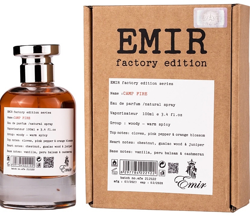 Emir Camp Fire Factory Edition - Eau de Parfum — Bild N1