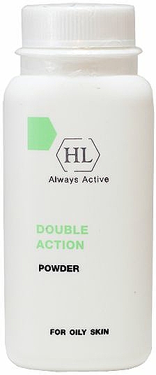 Schützender Gesichtspeeling-Puder für fettige Haut - Holy Land Cosmetics Double Action Treatment Powder — Bild N1