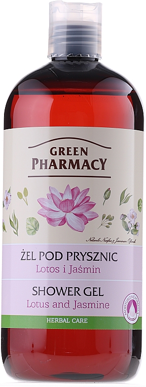 Duschgel mit Lotus und Jasmin - Green Pharmacy — Foto N3