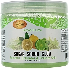 Körperpeeling mit Kristallzucker - SpaRedi Sugar Scrub Lemon & Lime — Bild N1
