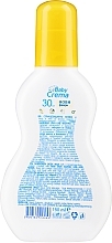 Sonnenschutz-Milchspray für Gesicht und Körper - Baby Crema Sun Milk SPF 30+ — Bild N2
