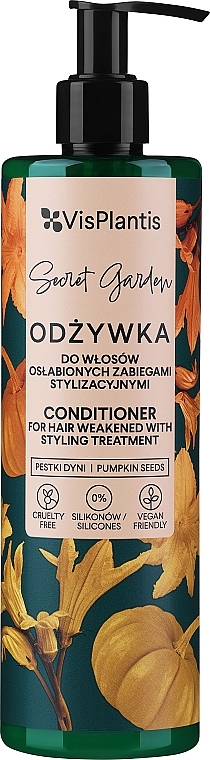 Haarspülung mit Kürbiskernöl - Vis Plantis Herbal Vital Care Conditioner Pumpkin Seed