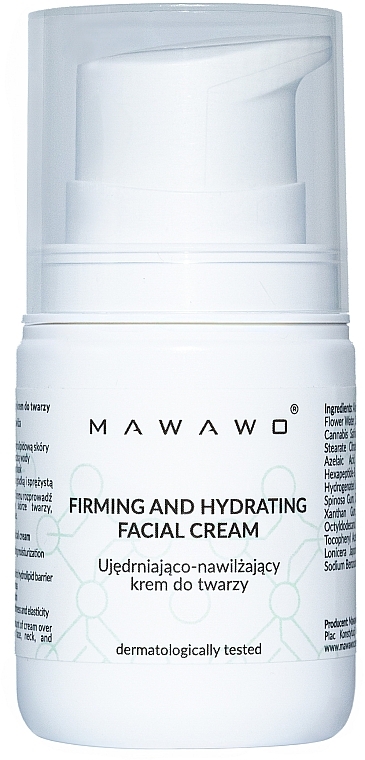 Straffende und feuchtigkeitsspendende Gesichtscreme - Mawawo Firming And Hydrating Facial Cream — Bild N1