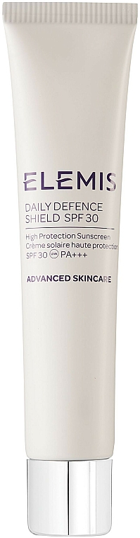 Tägliche Gesichtscreme mit Sonnenschutz SPF 30 - Elemis Advanced Skincare Daily Defence Shield SPF30 — Bild N1