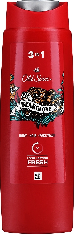 Shampoo-Duschgel - Old Spice Bearglove 3in1  — Bild N3
