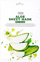 Düfte, Parfümerie und Kosmetik Tuchmaske für das Gesicht mit Aloe-Vera-Extrakt - Tenzero Aloe Sheet Mask