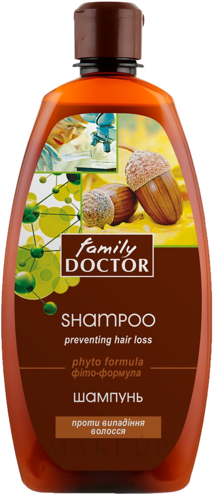 Shampoo gegen Haarausfall mit Pfefferextrakt - Family Doctor — Bild 500 ml