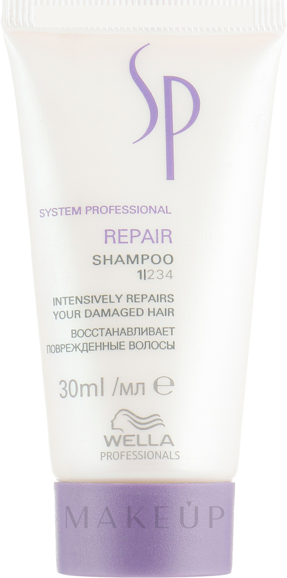 Reparierendes Shampoo für strapaziertes Haar - Wella Professionals Wella SP Repair Shampoo — Bild 30 ml