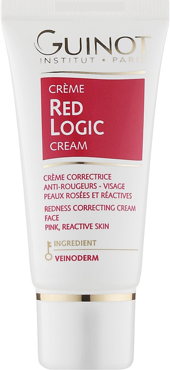 Körrigierende Gesichtscreme gegen Rötungen für reaktive Haut - Guinot Red Logic Face Cream — Bild N1