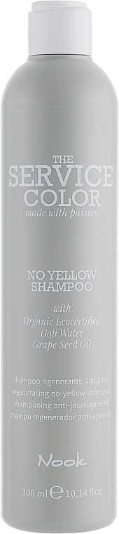 Shampoo gegen Gelbstich - Nook The Service Color No Yellow Shampoo — Bild N1