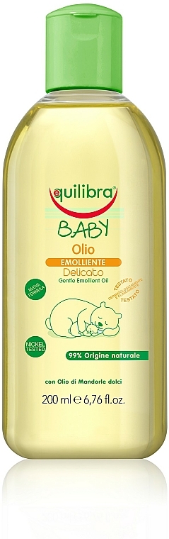 Natürliches weichmachendes Körperöl für Neugeborene - Equilibra Baby — Bild N1