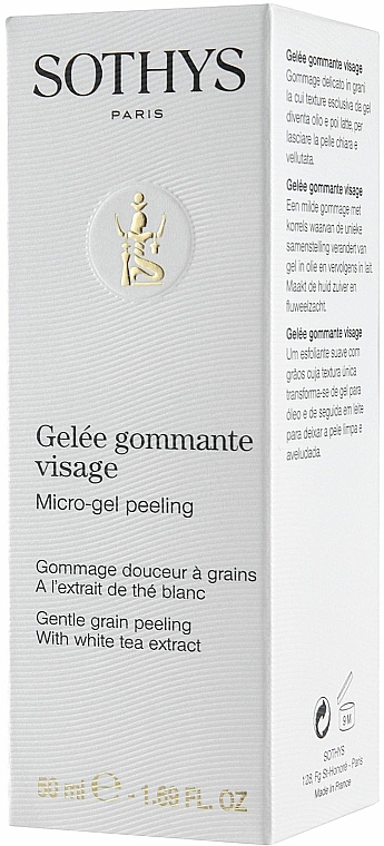Gel-Peeling mit Mikrogranulat mit Weißtee-Extrakt - Sothys Micro-Gel Peeling  — Foto N3