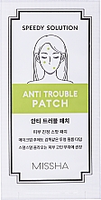 Düfte, Parfümerie und Kosmetik Heilende Anti-Akne Gesichtspaches mit Salicylsäure und Teebaumöl - Missha Speedy Solution Anti Trouble