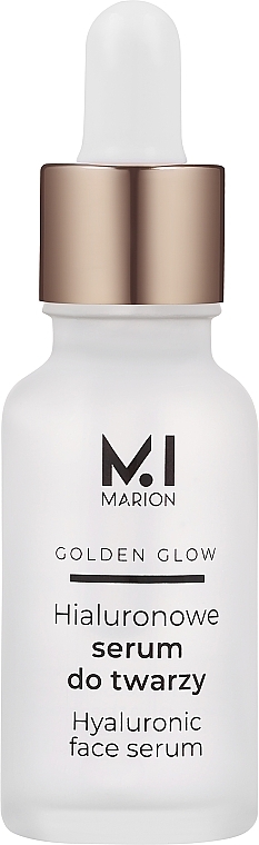 Hyaluron-Gesichtsserum - Marion MI Golden Glow Hyaluronic Face Serum  — Bild N1