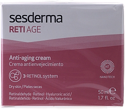 Anti-Aging Gesichtscreme mit 3-Retinol-System - SesDerma Laboratories Reti Age Facial Antiaging Cream 3-Retinol System — Bild N4