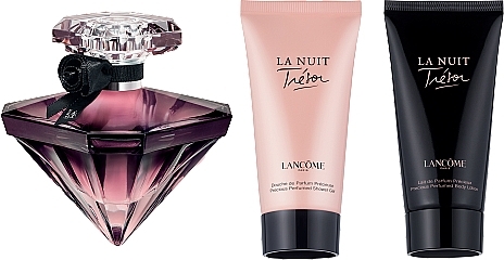 Lancome La Nuit Tresor - Duftset (Eau de Parfum 50ml + Körperlotion 50ml + Duschgel 50ml)  — Bild N3