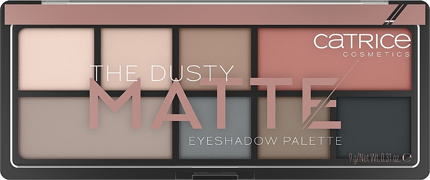 Lidschatten-Palette - Catrice The Dusty Matte Eyeshadow Palette — Bild N1