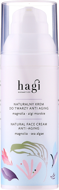 Natürliche Anti-Aging Gesichtscreme mit Magnolie und Meeresalgen - Hagi Natural Face Cream Anti-aging — Bild N3