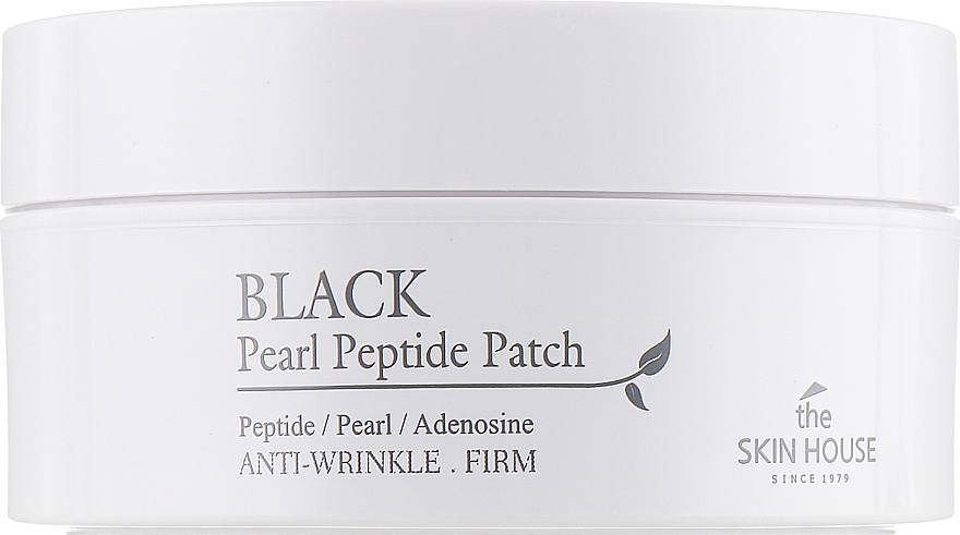 Augenpatches gegen Falten mit Peptiden und schwarzem Perlenextrakt - The Skin House Black Pearl Peptide Patch — Bild N2
