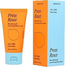 Erneuernde und korrigierende Gesichtscreme - Pharma Oil Press Reset Resurfacing & Correcting Face Cream  — Bild N2