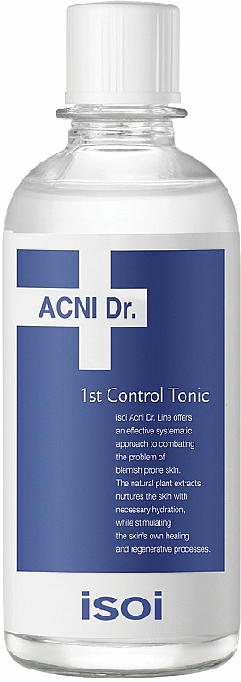 Gesichtstonikum mit Schnallenfarn und Dodder-Samen gegen Akne - Isoi Acni Dr. 1st Control Tonic — Bild N1