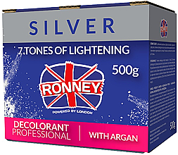 Aufhellender Haarpuder mit Argan - Ronney Dust Free Bleaching Powder With Argan — Bild N1