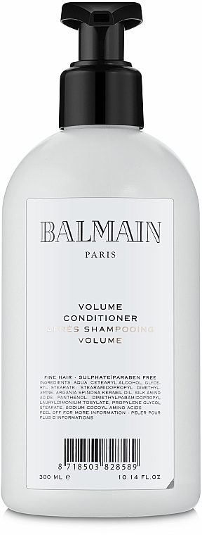 Haarpflegeset - Balmain Paris Hair Couture Volume Care Set (Haarshampoo 300ml + Haarspülung 300ml + Haarspray 200ml) — Bild N3
