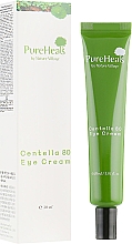 Düfte, Parfümerie und Kosmetik Revitalisierende Augencreme mit Centella-Extrakt - PureHeal's Centella 80 Eye Cream