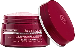 Düfte, Parfümerie und Kosmetik Regenerierende Haarmaske - Collistar Pure Actives Keratin + Hyaluronic Acid Reconstructive Replumping Mask