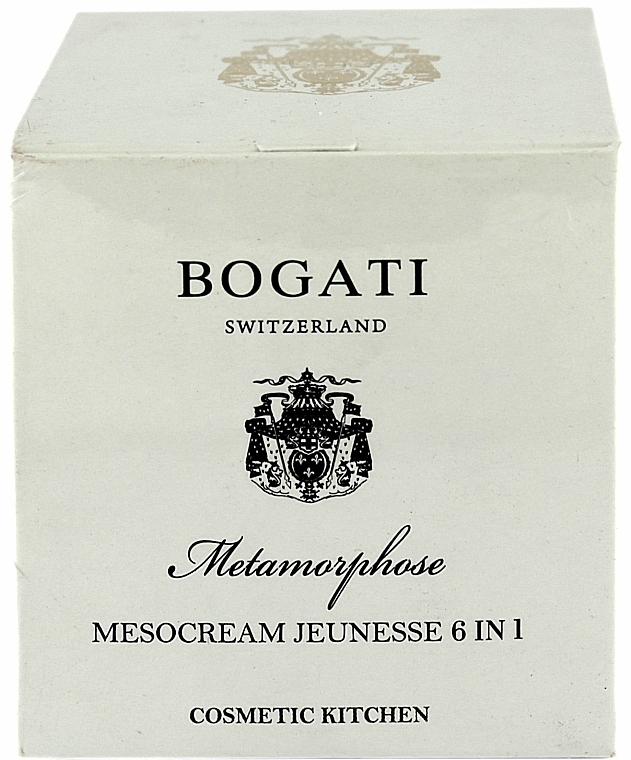 6in1 Verjüngende und glättende Anti-Falten Mesocreme für Gesicht, Hals und Dekolleté - Bogati Metamorphose Mesocream Jeunesse 6 in 1 — Bild N4