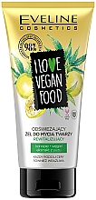 Tiefenreinigendes und revitalisierendes Gesichtswaschgel mit Hanf, Aktivkohle und Yuzu-Extrakt - Eveline Cosmetics I Love Vegan Food — Bild N1