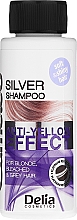 Düfte, Parfümerie und Kosmetik Anti-Gelb-Shampoo für blones, gebleichtes und graues Haar - Delia Cosmetics Cameleo Silver Shampoo