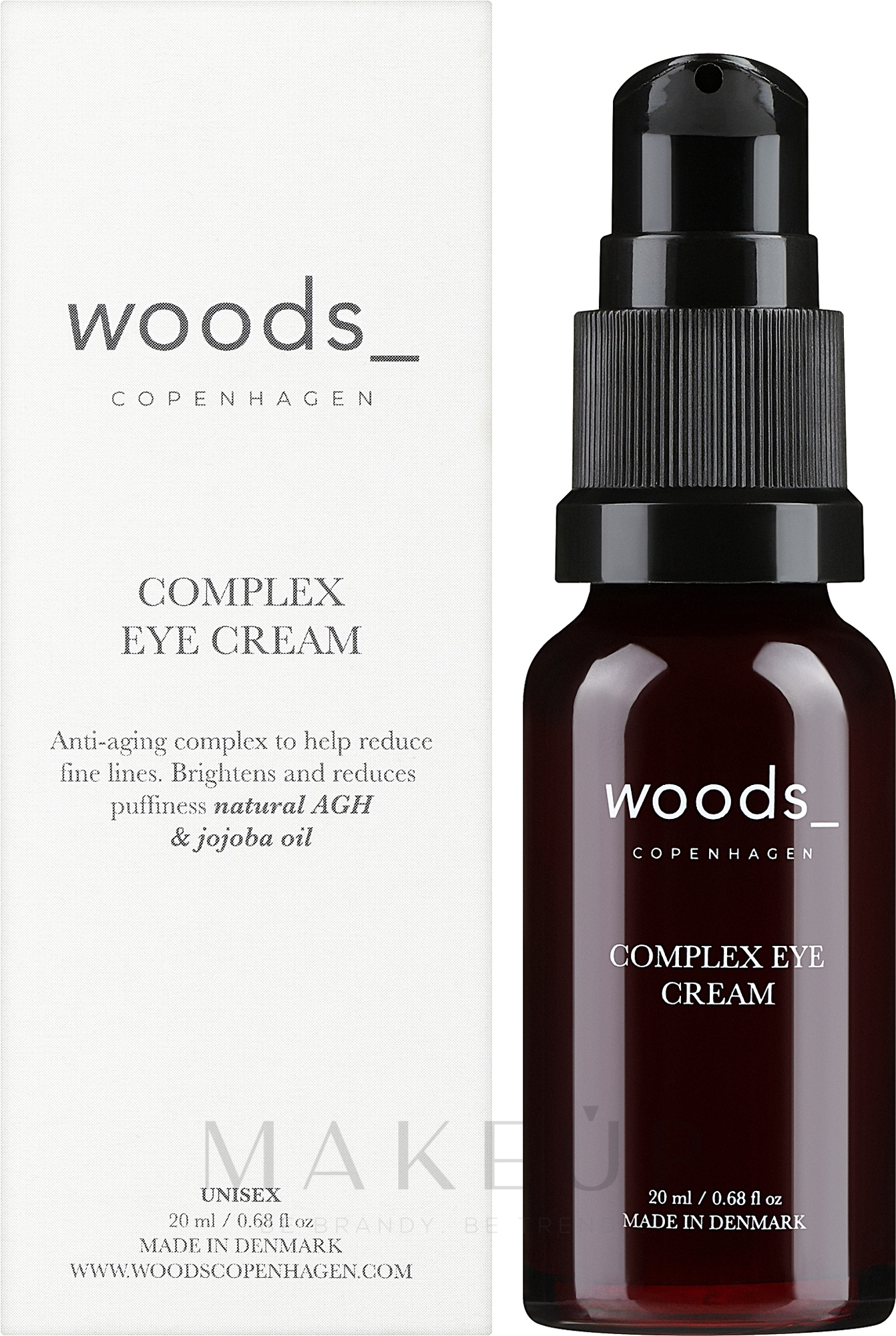 Komplexe Augencreme - Woods Copenhagen Complex Eye Cream — Bild 20 ml