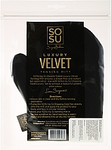 Handschuh zum Auftragen von Bräunungsprodukten - Sosu by SJ Dripping Gold Luxury Tanning Mitt Velvet — Bild N2