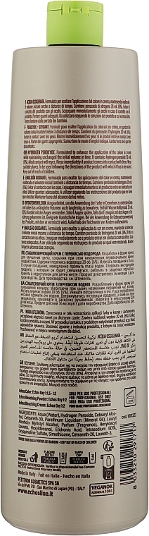 Entwicklerlotion 20 Vol (6%) - Echosline Hydrogen Peroxide Stabilized Cream 20 vol (6%) — Foto N6