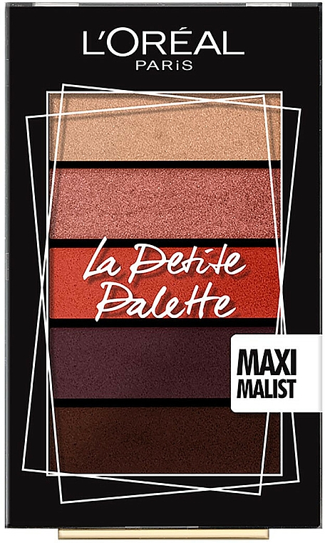 Lidschattenpalette - L'Oreal Paris La Petite Palette Maximalist Eyeshadow — Bild N1