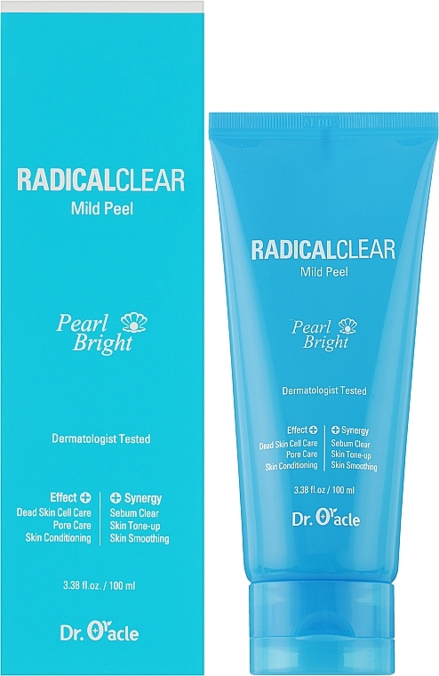 Peeling-Gesichtsgel mit Perlenextrakt - Dr. Oracle Radical Clear Mild Peel Pearl Bright — Bild N2