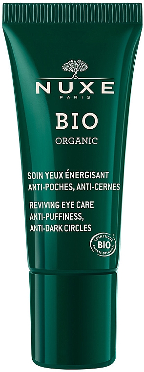 Augencreme - Nuxe Bio Organic Reviving Eye Care Anti-Puffiness Anti-Dark — Bild N1