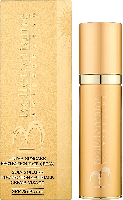 Sonnenschutzcreme für das Gesicht - Bellefontaine Ultra Suncare Protection Face Cream Spf50 — Bild N2