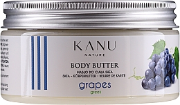 Düfte, Parfümerie und Kosmetik Shea-Körperbutter Griechische Trauben - Kanu Nature Greek Grape Body Butter